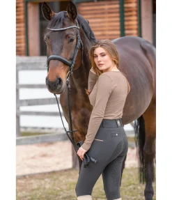 New Pantalon d'équitation à fond intégral grip Life Cycle Femme Pantalons À Fond Intégral|Pantalons D'Équitation À Grip