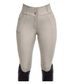 Pantalon d'équitation à fond intégral grip Femke Femme Pantalons À Fond Intégral|Pantalons D'Équitation À Grip
