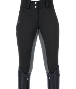 Pantalon d'équitation à fond intégral thermique Annelie Femme Pantalons D'Équitation D'Hiver|Pantalons À Fond Intégral