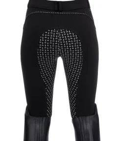 Clearance Pantalon d'équitation à fond intégral grip enfant Caria Enfant Pantalons D'Équitation Enfants