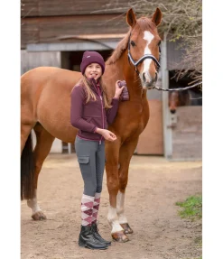 Clearance Pantalon d'équitation cargo à fond intégral Carla Enfant Pantalons D'Équitation Enfants