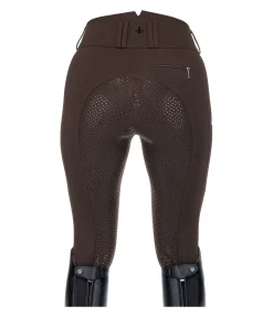 Online Pantalon d'équitation confort taille haute à fond intégral grip Juliane Femme Pantalons À Fond Intégral|Pantalons D'Équitation À Grip