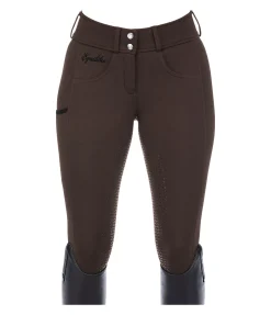 Online Pantalon d'équitation confort taille haute à fond intégral grip Juliane Femme Pantalons À Fond Intégral|Pantalons D'Équitation À Grip