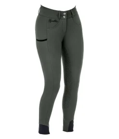 Pantalon d'équitation confort taille haute à fond intégral grip Juliane Femme Pantalons À Fond Intégral|Pantalons D'Équitation À Grip