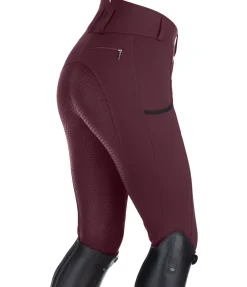 Discount Pantalon d'équitation confort taille haute à fond intégral grip Juliane Femme Pantalons À Fond Intégral|Pantalons D'Équitation À Grip