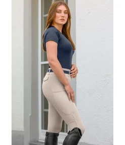 Best Pantalon d'équitation d'été hybride à fond intégral grip Samira-Mesh Femme Pantalons À Fond Intégral|Pantalons D'Équitation À Grip