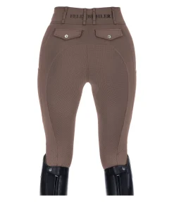 Hot Pantalon d'équitation d'été hybride à fond intégral grip Samira-Mesh Femme Pantalons À Fond Intégral|Pantalons D'Équitation À Grip