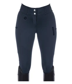 Clearance Pantalon d'équitation d'été hybride à fond intégral grip Samira-Mesh Femme Pantalons À Fond Intégral|Pantalons D'Équitation À Grip