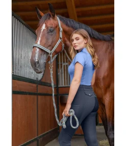 Clearance Pantalon d'équitation d'été hybride à fond intégral grip Samira-Mesh Femme Pantalons À Fond Intégral|Pantalons D'Équitation À Grip