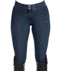 Discount Pantalon d'équitation en jean à fond intégral grip Estelle Femme Pantalons D'Équitation À Grip