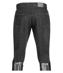 Outlet Pantalon d'équitation en jean grip homme Henry Homme Pantalons D'Équitation Homme