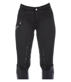 Outlet Pantalon d'équitation hybride et thermique à fond intégral grip enfant Caitlyn II Enfant Pantalons D'Équitation Enfants