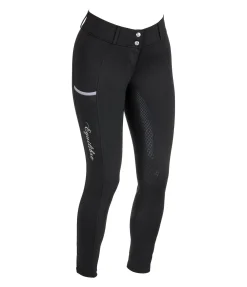 Clearance Pantalon d'équitation hybride à fond intégral grip Functional-Basic Femme Pantalons D'Équitation À Grip