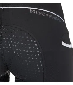 Clearance Pantalon d'équitation hybride à fond intégral grip enfant Jola Enfant Pantalons D'Équitation Enfants