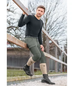 Clearance Pantalon d'équitation hybride homme Georgia Homme Pantalons D'Équitation Homme