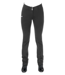 New Pantalon d'équitation jodhpur à fond intégral Tamara Femme Pantalons À Fond Intégral|Pantalons Jodhpur