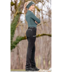 New Pantalon d'équitation jodhpur à fond intégral Tamara Femme Pantalons À Fond Intégral|Pantalons Jodhpur