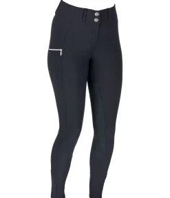 Hot Pantalon d'équitation taille haute à fond intégral Marleen Femme Pantalons À Fond Intégral