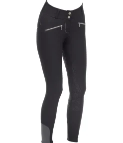 Sale Pantalon d'équitation taille haute à fond intégral Grip Catherine Femme Pantalons D'Équitation À Grip