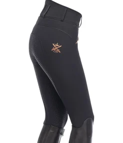 Clearance Pantalon d'équitation taille haute à fond intégral Grip Catherine Femme Pantalons D'Équitation À Grip