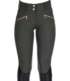 Clearance Pantalon d'équitation taille haute à fond intégral Grip Catherine Femme Pantalons D'Équitation À Grip