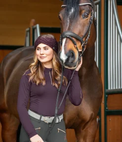 Clearance Pantalon d'équitation taille haute à fond intégral Grip Catherine Femme Pantalons D'Équitation À Grip