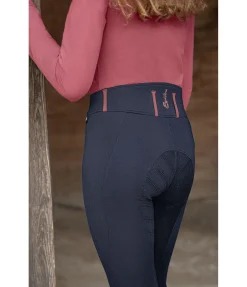 Outlet Pantalon d'équitation taille haute à fond intégral enfant Olwen Enfant Pantalons D'Équitation Enfants