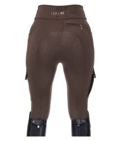 New Pantalon d'équitation thermique hybride à fond intégral grip Madeleine Femme Pantalons D'Équitation D'Hiver|Pantalons D'Équitation À Grip