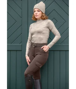 New Pantalon d'équitation thermique hybride à fond intégral grip Madeleine Femme Pantalons D'Équitation D'Hiver|Pantalons D'Équitation À Grip
