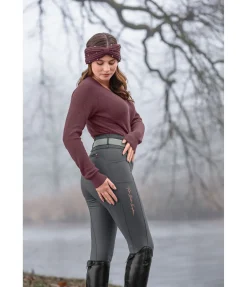 New Pantalon d'équitation thermique à fond intégral grip Jessica Femme Pantalons À Fond Intégral|Pantalons D'Équitation À Grip