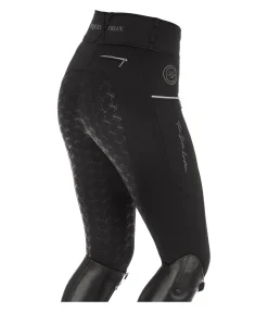 Best Pantalon d'équitation thermique hybride à fond intégral grip Cheyenne Femme Pantalons D'Équitation D'Hiver|Pantalons D'Équitation À Grip