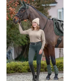 New Pantalon d'équitation thermique hybride à fond intégral grip Cheyenne Femme Pantalons D'Équitation D'Hiver|Pantalons D'Équitation À Grip