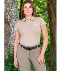Polo Libby Femme T-Shirts À Manches Courtes|Hauts D'Équitation De Concours