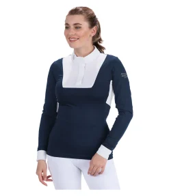 New Polo de concours technique à manches longues Gracie II Femme Hauts D'Équitation De Concours