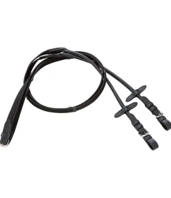 Clearance Rênes sangle en cuir gras cousues rond Rênes