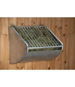 Discount Râtelier à foin avec grille anti-gaspillage Équipement Pour Le Box