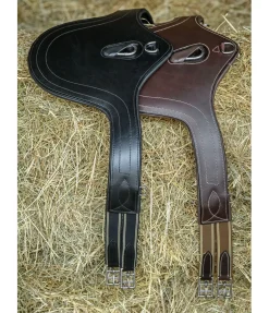 Sale Sangle bavette en cuir Derby Sangles Longues