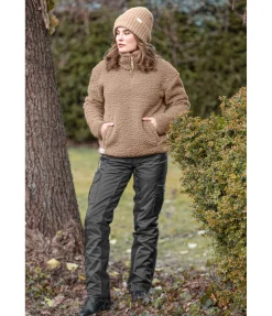 Sale Sur-pantalon thermique Snowflake Femme Pantalons D'Équitation D'Hiver