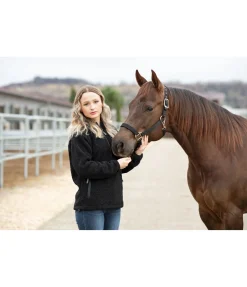 New Sweat à capuche en sherpa Cassy Femme Vestes Sweat, Vestes Polaire & Hoodies