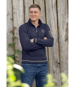 Sweat à col zippé homme Zach Homme T-Shirt À Manches Longues & Pulls Homme