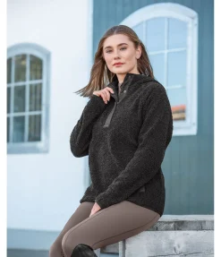 Best Sweat en tricot polaire Jona Femme Vestes Sweat, Vestes Polaire & Hoodies