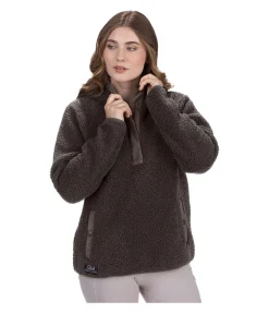 Hot Sweat en tricot polaire Jona Femme Vestes Sweat, Vestes Polaire & Hoodies