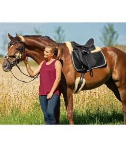 Sale Tapis de selle en véritable fourrure d'agneau Queensland Fourrure D'Agneau|Tapis De Selle & Chabraques