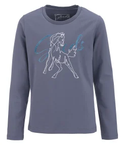 Discount T-shirt à manches longues enfant Sissi Enfant T-Shirt À Manches Longues & Pulls Enfants