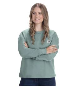 T-shirt à manches longues en coton Sooke Femme T-Shirts À Manches Longues