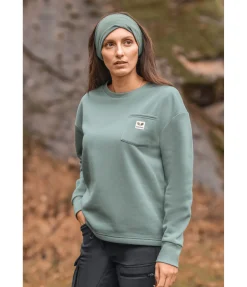 T-shirt à manches longues en coton Sooke Femme T-Shirts À Manches Longues