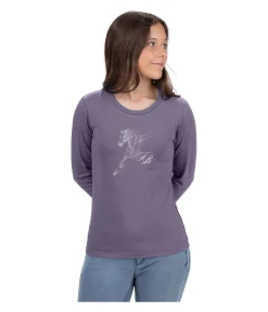 Outlet T-shirt à manches longues enfant Dana Enfant T-Shirt À Manches Longues & Pulls Enfants