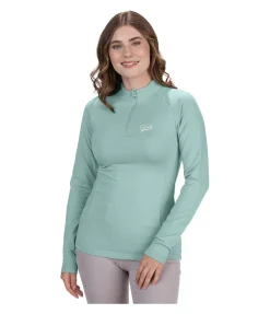 Clearance T-shirt à manches longues stretch Performance Anna Femme T-Shirts À Manches Longues