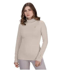 Online T-shirt col roulé à manches longues Claire Femme T-Shirts À Manches Longues