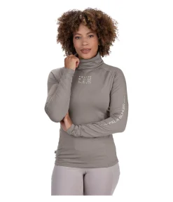 T-shirt col roulé en stretch Performance à manches longues Jonna Femme T-Shirts À Manches Longues